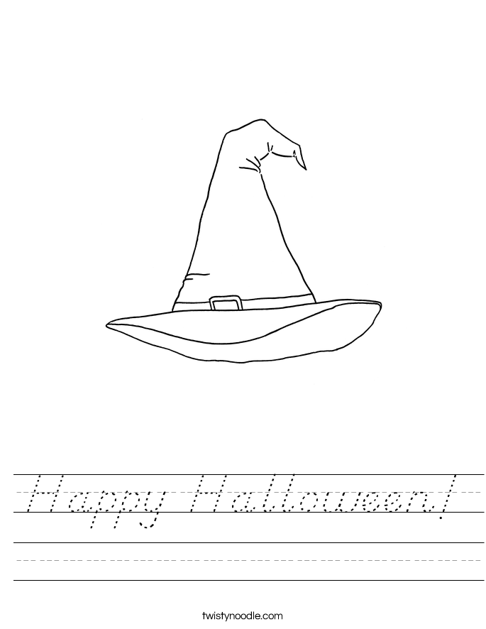 Happy Halloween! Worksheet