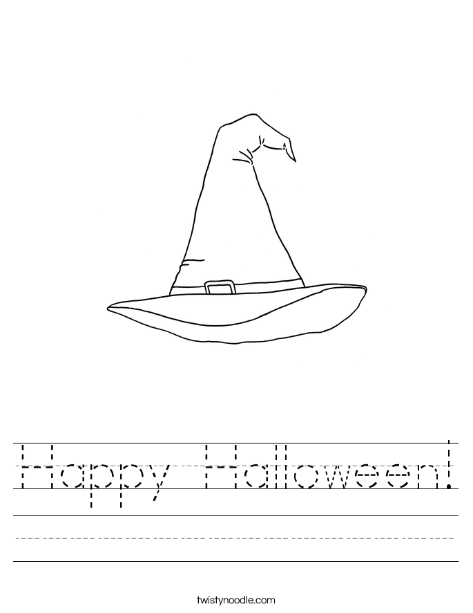 Happy Halloween! Worksheet