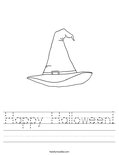 Happy Halloween! Worksheet