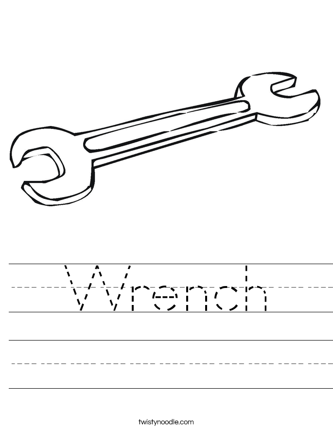 Wrench Worksheet