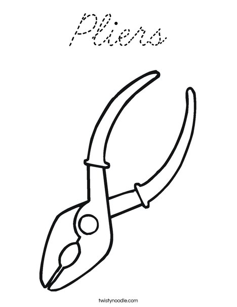 Tool Coloring Page