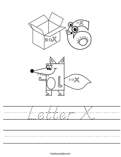 X Worksheet