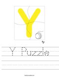 Y Puzzle Worksheet