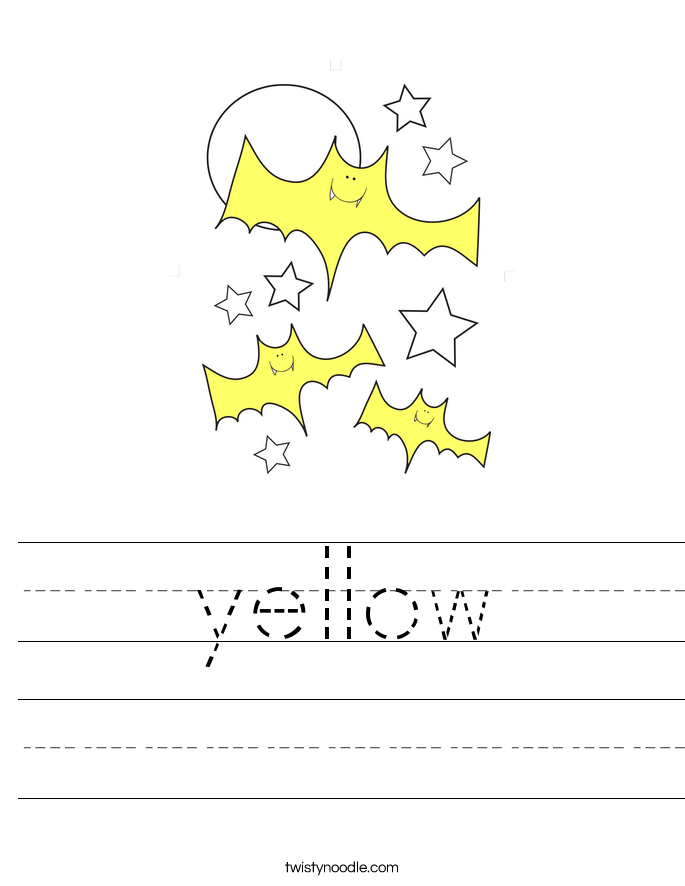 yellow Worksheet