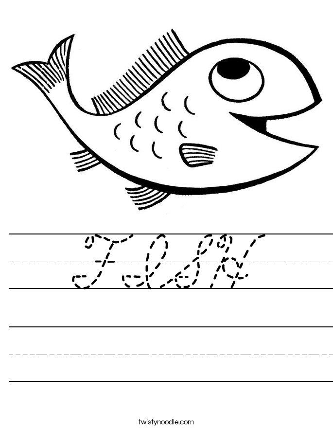 FISH Worksheet