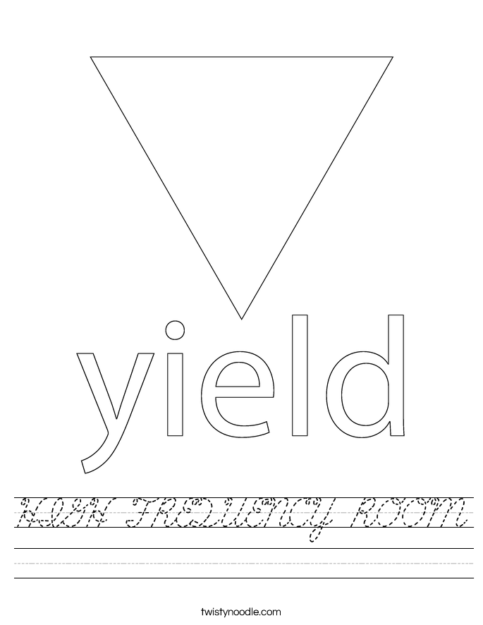 HIGH FREQUENCY ROOM Worksheet