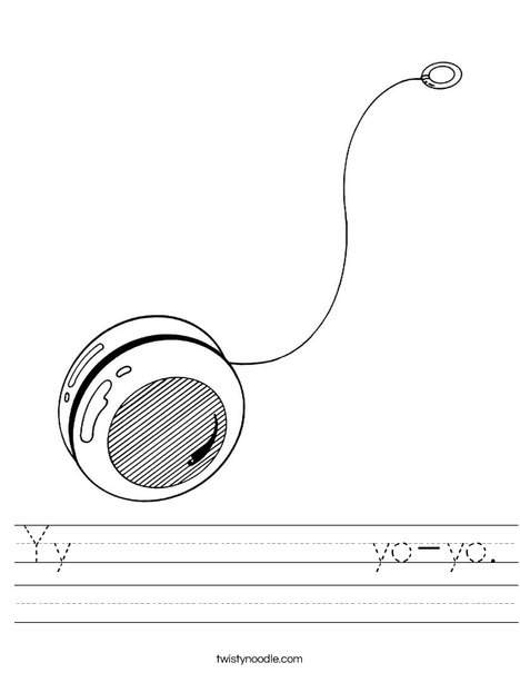 Yo-Yo Worksheet