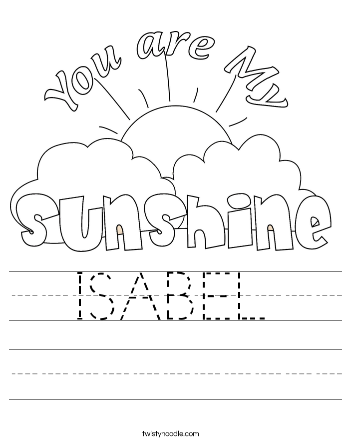 ISABEL Worksheet