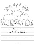 ISABEL Worksheet