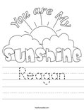 Reagan Worksheet