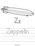 Zeppelin Worksheet
