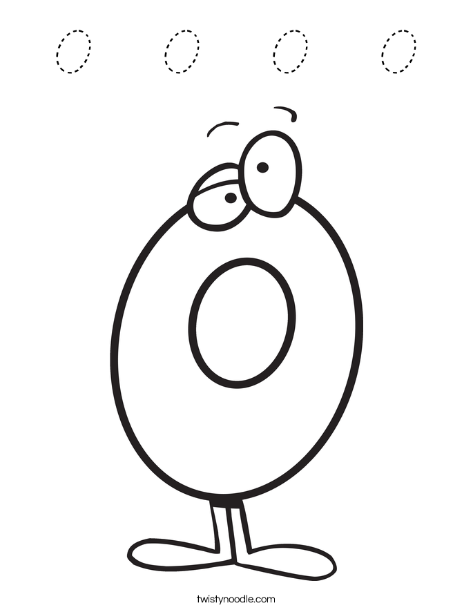0   0   0   0 Coloring Page