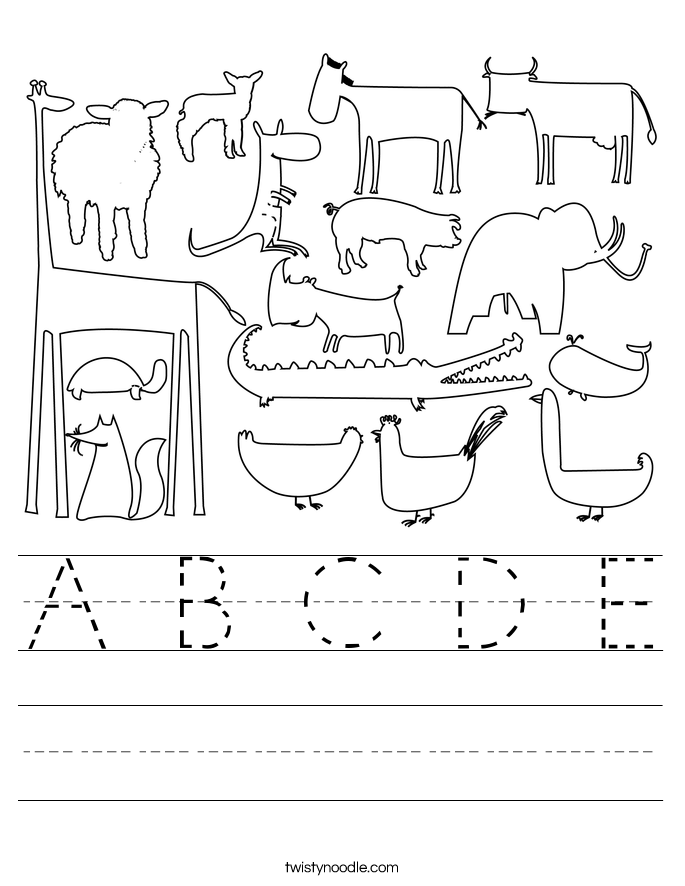 A B C D E Worksheet